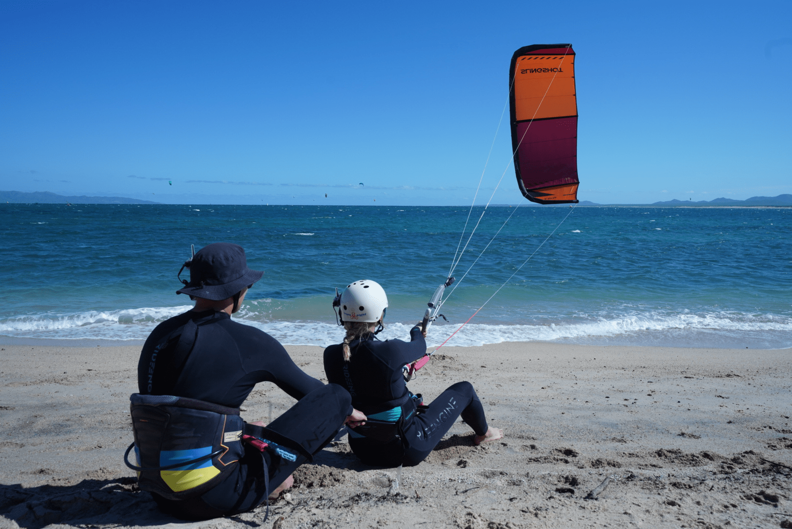 Kitesurfing classes level 1 la ventana